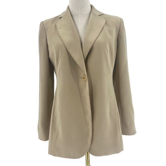 Rena Rowan Tan Blazer - Picture 1 of 8